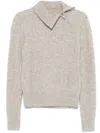 Isabel Marant Étoile Sand Beige Odelle Sweater In Gray