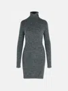 Isabel Marant Étoile 'ohara' Dark Grey Baby Alpaca Blend Dress In Grey