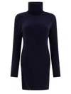 Isabel Marant Étoile Ohara Long-sleeved Mini Dress In Mi Midnight