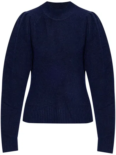Isabel Marant Étoile Onnie Brushed-effect Jumper In Blue