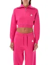 Isabel Marant Étoile Isabel Marant Etoile Oxane Zip Cropped Cardigan In Orchid