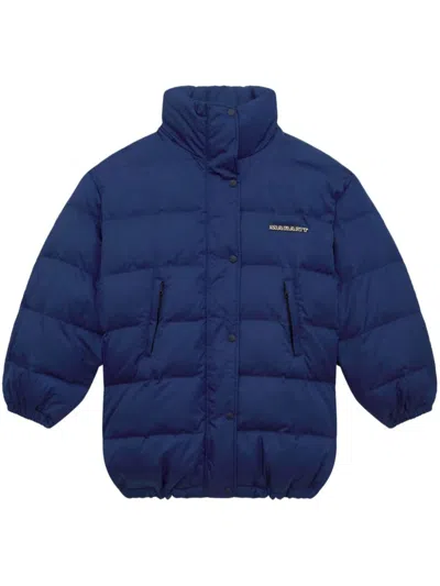 Isabel Marant Étoile Padded Oversized Coat In Midnight