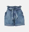 Isabel Marant Étoile Pierine Denim Shorts In Blue