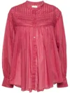 Isabel Marant Étoile Marant Etoile 'plalia' Shirt In Pink