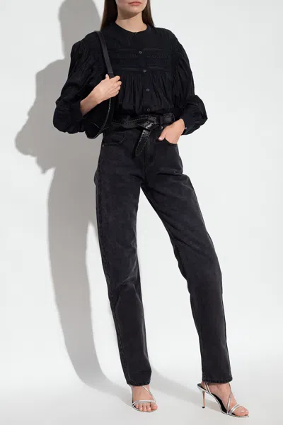 Isabel Marant Étoile Marant Etoile ‘plalia' Shirt In Black