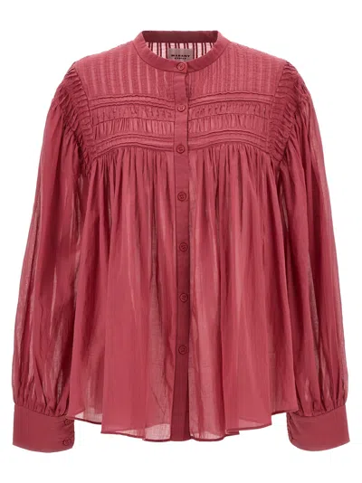 Marant Etoile Plalia Shirt, Blouse In Red