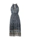 Isabel Marant Étoile Kabelino-ge Midi Dress In Blue