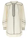 Isabel Marant Étoile Pradel Band-collar Minidress