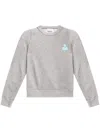 Isabel Marant Étoile Prissa Logo Sweatshirt In Grey