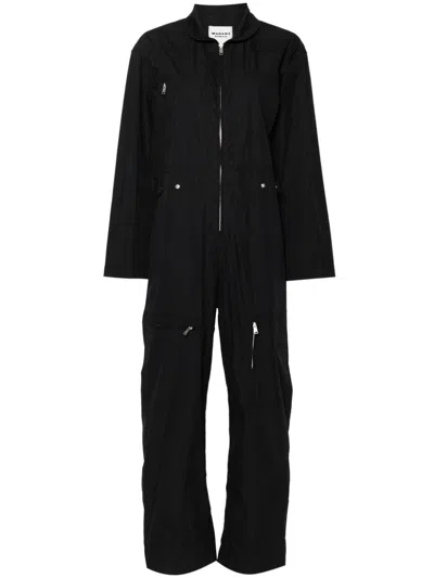 Marant Etoile Rabbia Jumpsuit In Black