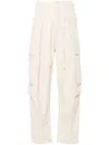 Isabel Marant Étoile Peorana Sweatpants In Neutrals