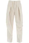 Isabel Marant Étoile Rebeccas Cargo Pants In Beige