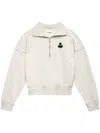 Isabel Marant Étoile Ross Logo-print Sweatshirt In Neutrals
