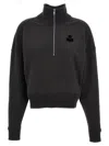 Isabel Marant Étoile Marant Etoile Women Ross Cotton Sweatshirt In Black