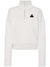 Isabel Marant Étoile Turtleneck Long Sleeve Sweatshirt In Neutrals