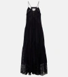 Isabel Marant Étoile Knee Length Dress With Drawstring Halter Neck In Black