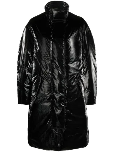 Isabel Marant Étoile Debby Padded Nylon Coat In Black