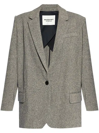 ISABEL MARANT ÉTOILE CIKAITO SINGLE-BREASTED BLAZER