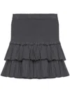 Isabel Marant Étoile Marant Etoile Women Naomi Cotton Mini Skirt In Black