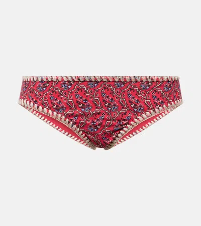 Marant Etoile Sonnyge Bikini Bottoms In Pink