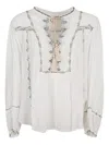 Isabel Marant Étoile Organic Cotton Embroidered Blouse