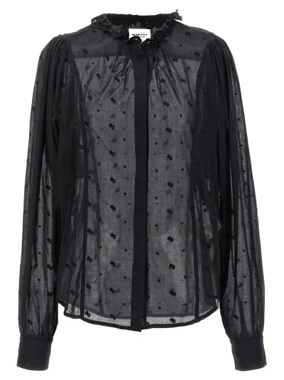 Isabel Marant Étoile Terzali Shirt In Black