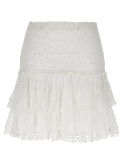 Marant Etoile Tinaomi Skirt In White