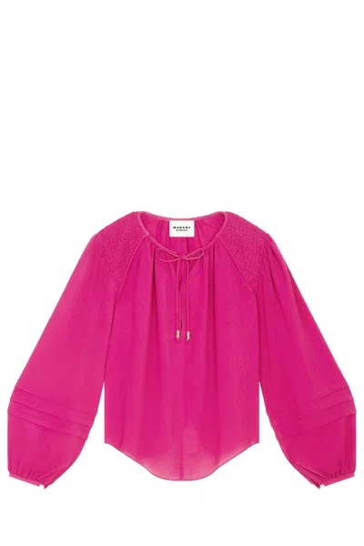 Isabel Marant Étoile Top In Fuchsia