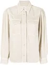 Isabel Marant Étoile Taniami Lyocell Shirt In Neutrals