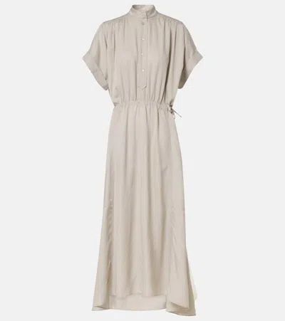 Marant Etoile Valencia Maxi Dress In White