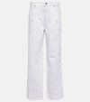 Isabel Marant Étoile Valeria Mid-rise Straight Jeans In White