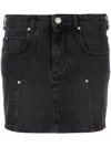 Isabel Marant Étoile Marant Etoile Vesna Denim Mini Skirt
