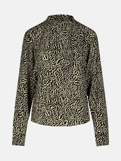 Isabel Marant Étoile 'vilda' Busta In Beige Viscose
