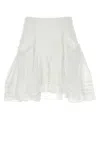 Isabel Marant Étoile Jorena Mini Skirt In White