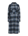Isabel Marant Étoile Marant Étoile Woman Coat Blue Size 1 Polyester, Virgin Wool, Acrylic