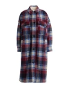Isabel Marant Étoile Marant Étoile Woman Coat Navy Blue Size 0 Polyester, Virgin Wool, Acrylic