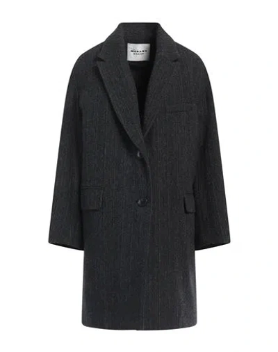 Marant Etoile Marant Étoile Woman Coat Steel Grey Size 4 Wool