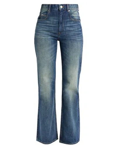 Isabel Marant Étoile Marant Étoile Woman Jeans Blue Size 4 Cotton