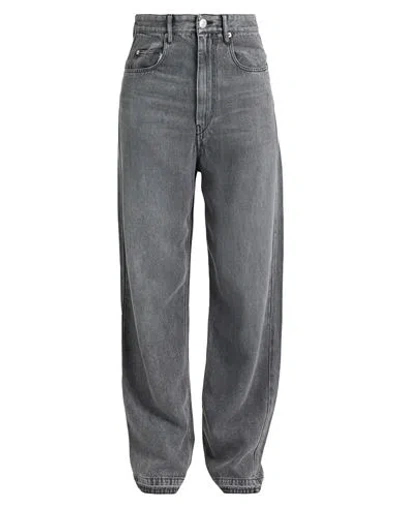 Isabel Marant Étoile Marant Étoile Woman Jeans Grey Size 8 Lyocell