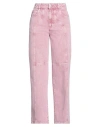 Isabel Marant Étoile Marant Étoile Woman Jeans Mauve Size 4 Cotton In Purple