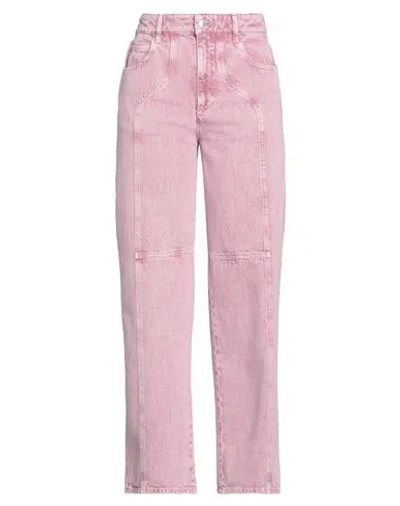Isabel Marant Étoile Marant Étoile Woman Jeans Mauve Size 4 Cotton In Purple