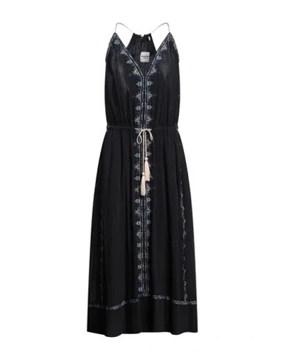 Isabel Marant Étoile Marant Étoile Woman Maxi Dress Black Size 8 Organic Cotton