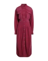 Isabel Marant Étoile Marant Étoile Woman Maxi Dress Magenta Size 6 Tencel In Magenta