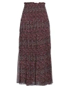 Isabel Marant Étoile Marant Étoile Woman Maxi Skirt Dark Brown Size 2 Viscose In Brown
