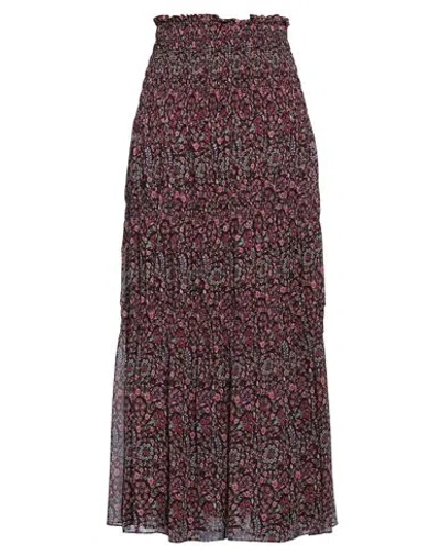 Marant Etoile Marant Étoile Woman Maxi Skirt Dark Brown Size 8 Viscose