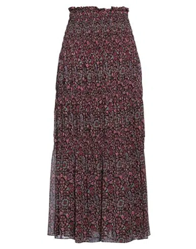 Isabel Marant Étoile Marant Étoile Woman Maxi Skirt Dark Brown Size 2 Viscose