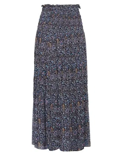 Marant Etoile Marant Étoile Woman Maxi Skirt Navy Blue Size 4 Viscose