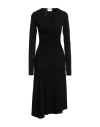 Isabel Marant Étoile Marant Étoile Woman Midi Dress Black Size 8 Viscose, Elastane