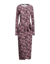 Isabel Marant Étoile Marant Étoile Woman Midi Dress Fuchsia Size 4 Viscose, Elastane In Pink