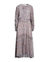Isabel Marant Étoile Marant Étoile Woman Midi Dress Light Pink Size 4 Viscose